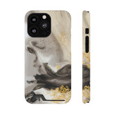 Gold Glitter - Card Holder Cases iPhone 13 Pro Glossy Without gift packaging - phone cases